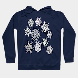 Snowflake Pattern Hoodie